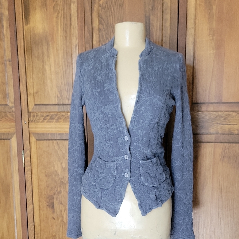 TRANSIT Par Such Textured Women's Jacket Sz 2
